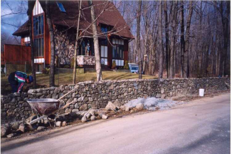 Stone Border Wall