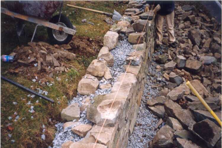 Stone Border Wall