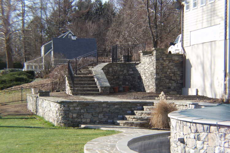 Stone Concrete Retaining Walls Costa Rica