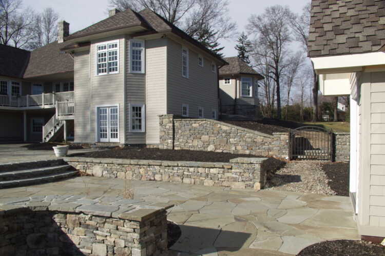 Stone Concrete Retaining Walls