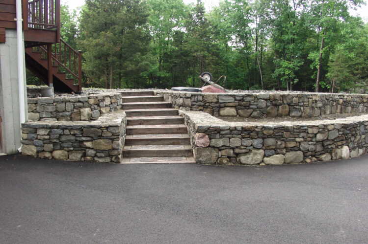 Stone Concrete Retaining Walls