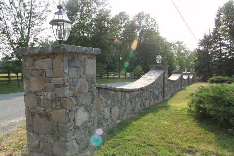 Stone Entrance Way & Pillars Costa Rica